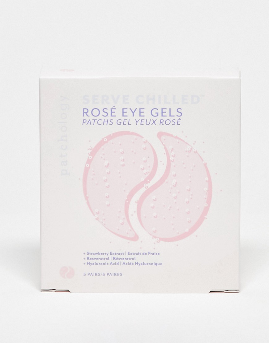 Patchology Serve Chilled Rose Eye Gel Patches 5 Pairs-No colour