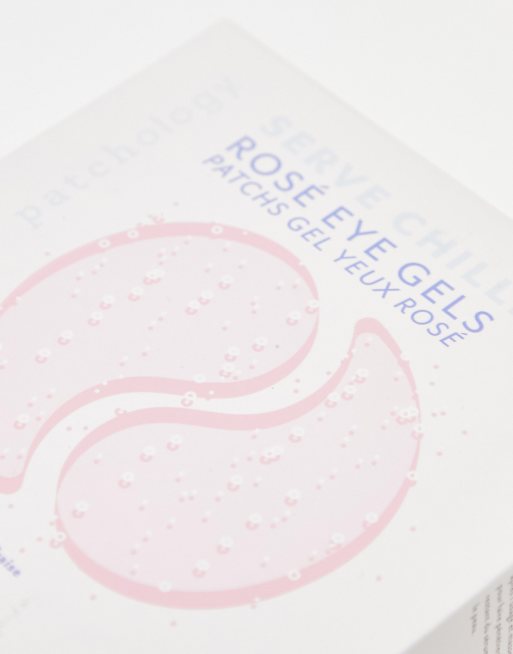 Patchology - Serve Chilled Rose Eye Gel Patches - Set van 5 paar oogpatches, 4 van 4