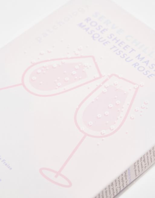 Patchology – Serve Chilled Rose – Tuchmaske – 4er-Pack, 4 von 4