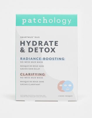 Patchology Smartmud Hydrate & Detox Duo-no Color In White