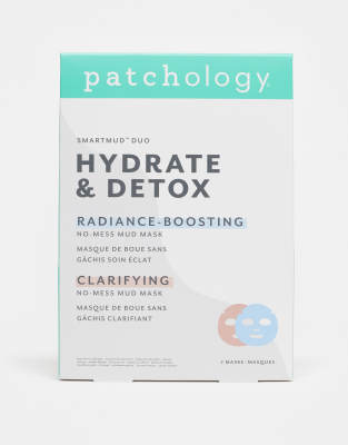 Patchology Patchology SmartMud Hydrate & Detox Duo-No colour