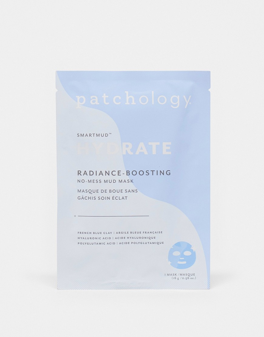 Patchology SmartMud Hydrate Radiance-Boosting No-Mess Mud Mask Single-No colour
