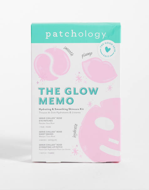 Patchology The Glow Memo Hydrating & Smoothing Skincare Kit - view 1