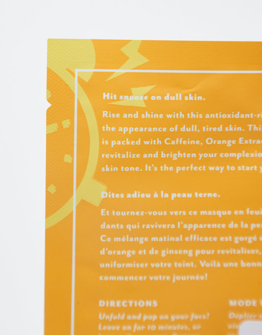 Patchology x Asos Exclusive MoodMask Wake Up Call Sheet Mask , 4 of 4