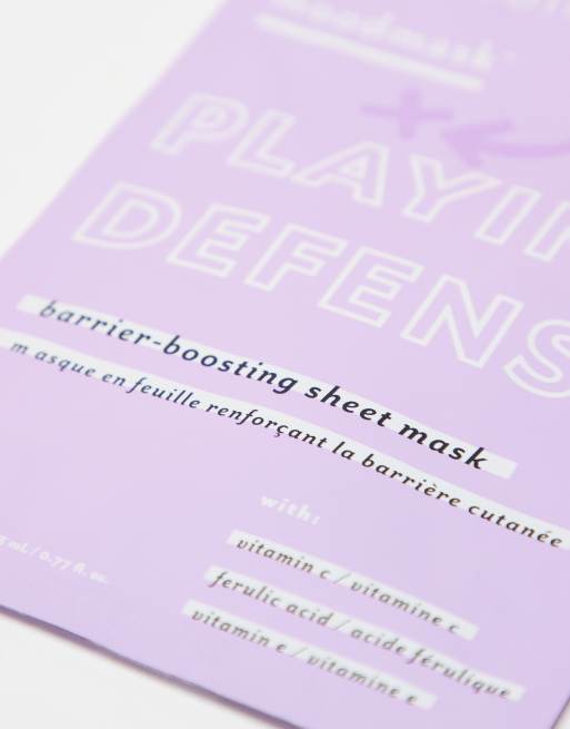 Patchology x ASOS – Exklusiv – MoodMask Playing Defence Barrier Boosting – Hautbarriere-stärkende Tuchmaske , 4 von 4