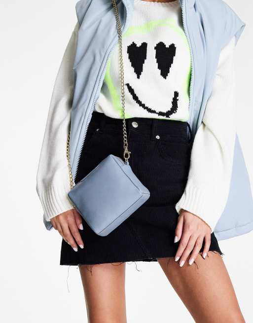 Paul Costelloe - Borsa a tracolla in pelle blu