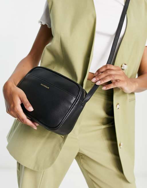Paul Costelloe crossbody camera bag in black ASOS