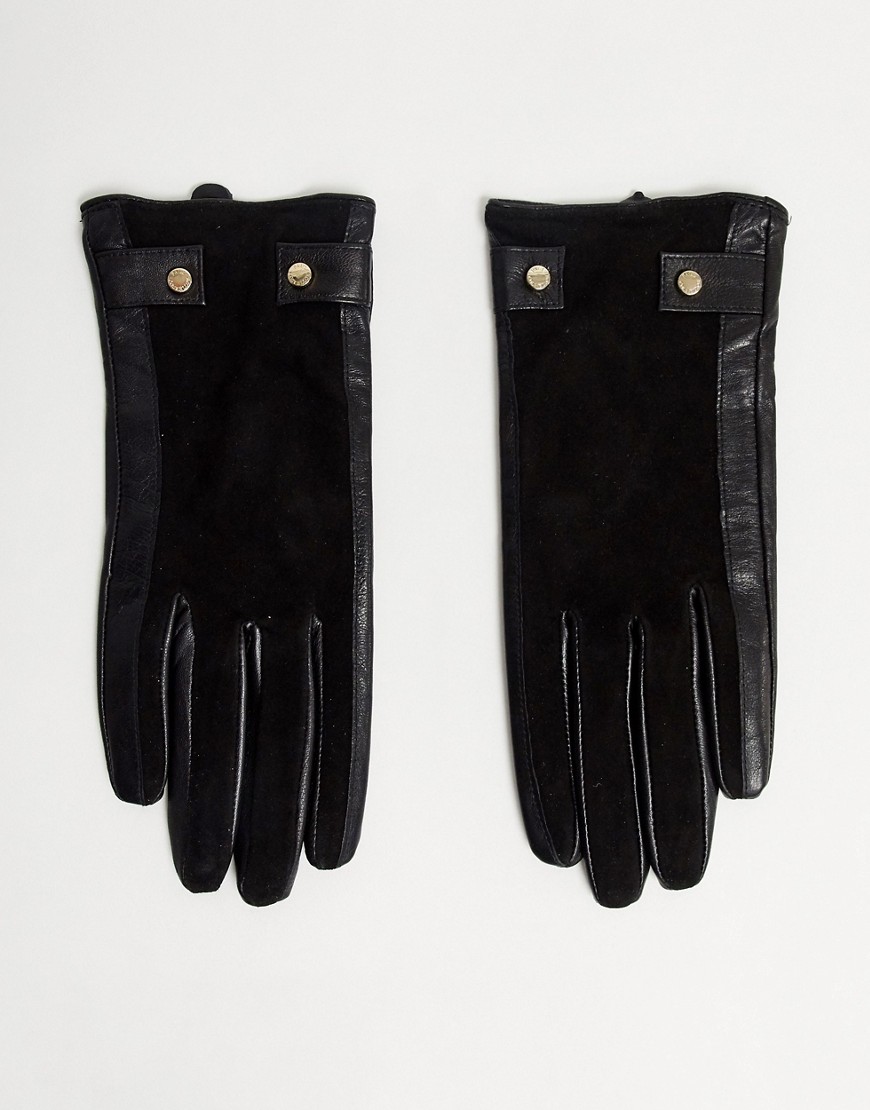 Paul Costelloe - Echt leren handschoenen-Zwart