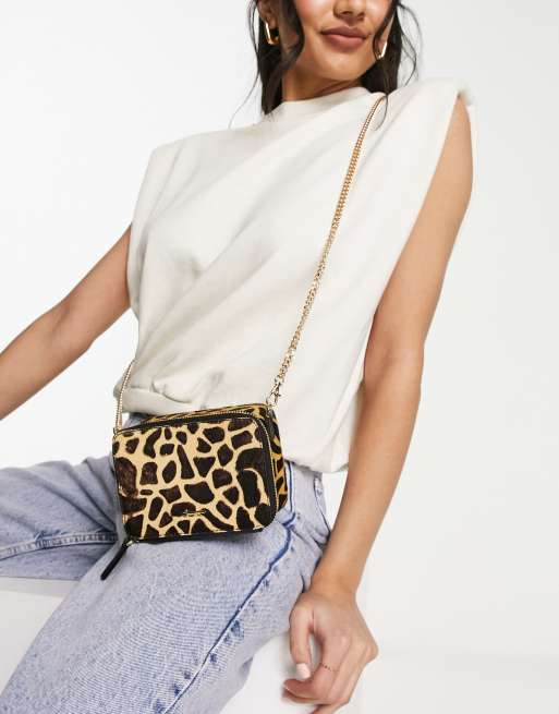 Leopard Pattern Fanny Pack, Fashion Faux Leather Belt Bag, Women's