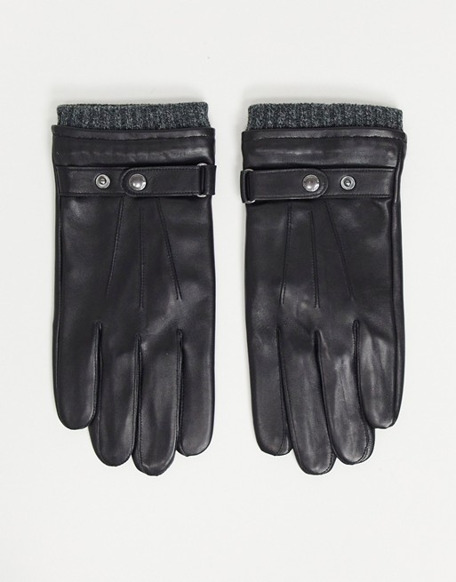 Paul Costelloe leather gloves