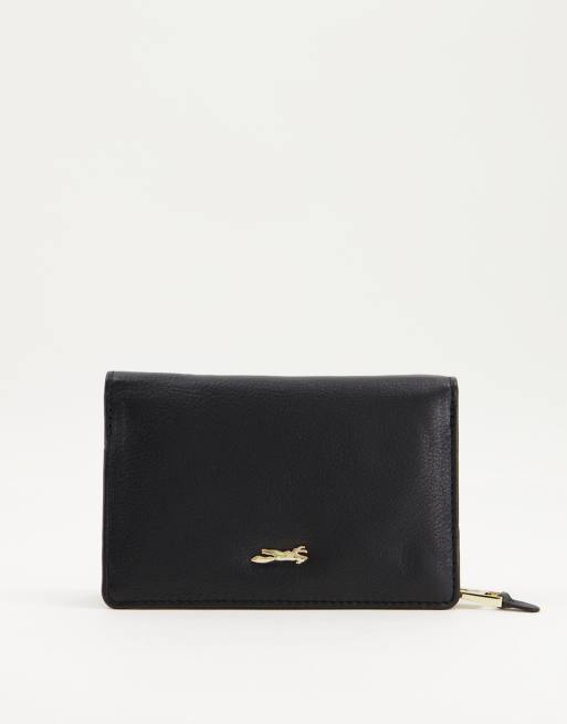 Paul Costelloe leather long purse in black