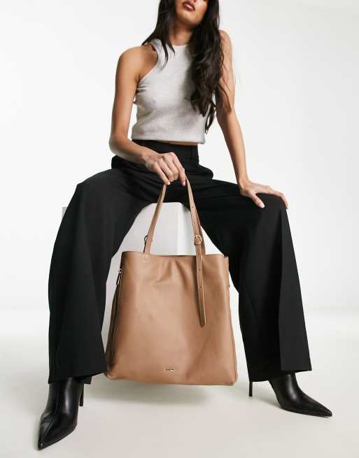 All saints clearance captain leather tote