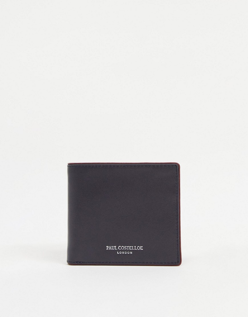 Paul Costelloe leather wallet-Grey