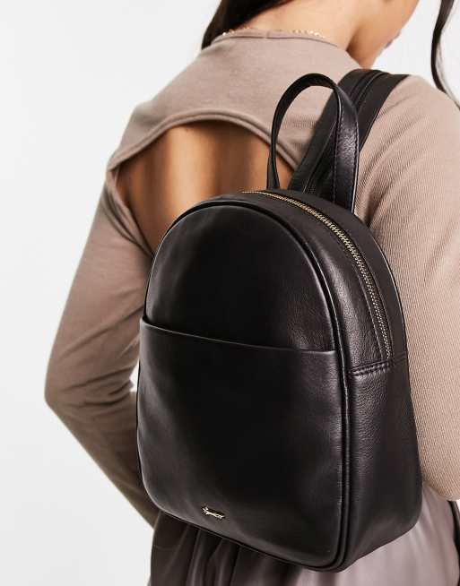 Paul Costelloe - Zaino in pelle nera, 3 di 4