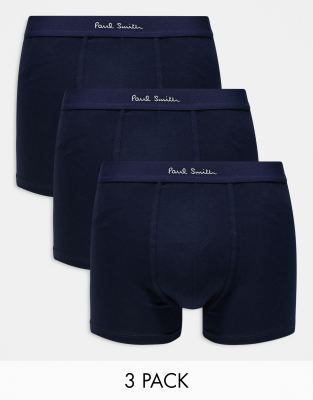 Paul Smith 3 pack briefs in blue