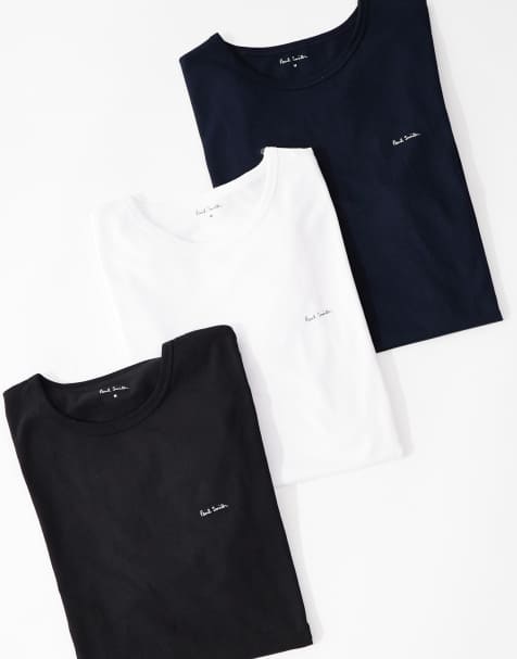 Paul Smith 3 pack lounge t-shirts in multi - view 1