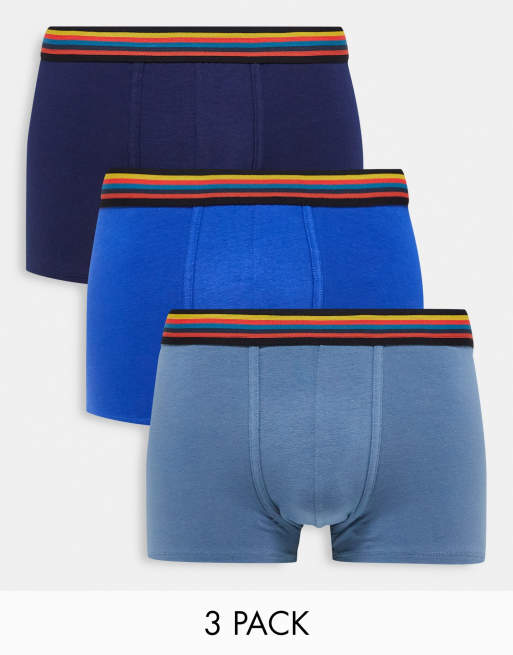 Tommy Hilfiger 3 pack trunks in multi