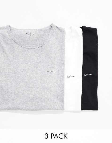 Paul Smith 3 pack t-shirt in multi - view 1