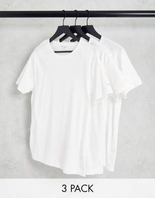 Paul Smith Paul Smith 3 pack t shirt in white