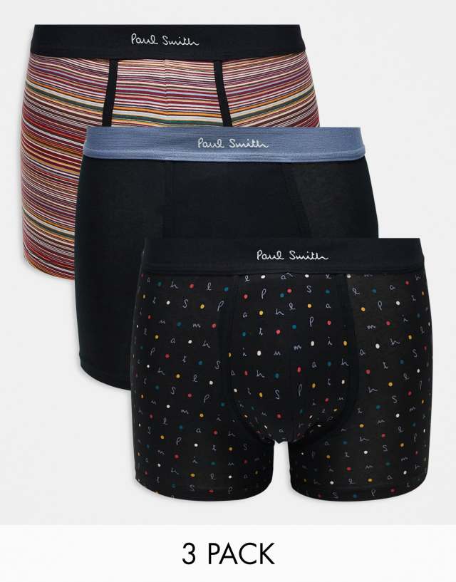 PS Paul Smith - Paul Smith 3 pack trunks in multi