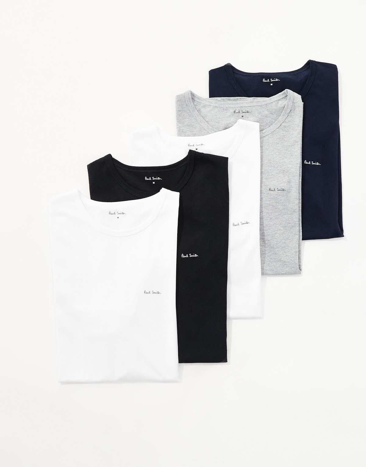 Paul Smith 5 pack lounge t-shirts in multi