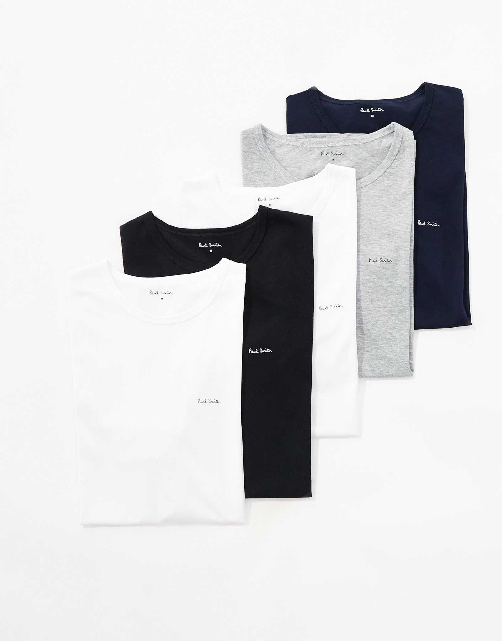 Футболки Paul Smith 5 pack lounge в нескольких цветах