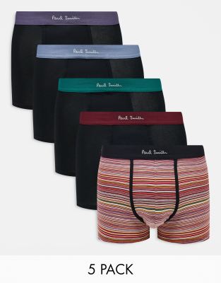 Paul Smith 5-pack trunks in multi