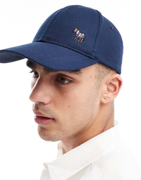 Paul Smith – Baumwoll-Baseballkappe in Marineblau mit Zebra-Markenlogo - view 1