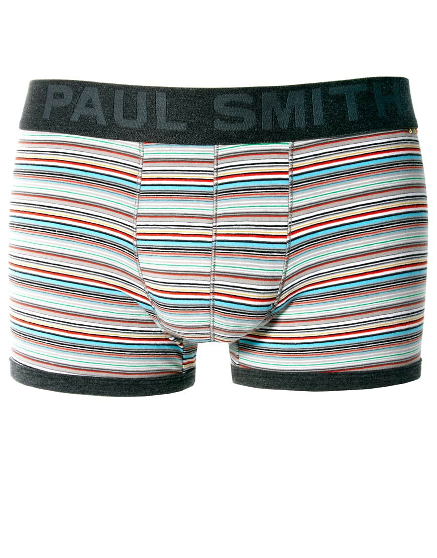 Paul Smith - Boxer aderenti multirighe-Multicolore