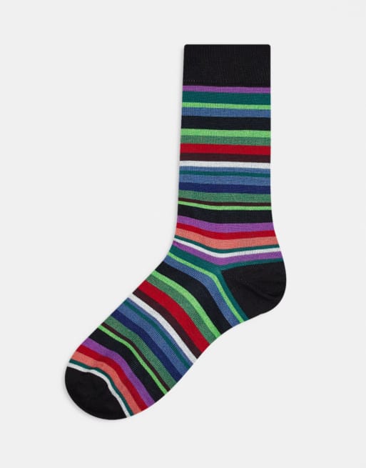 Paul Smith - Chaussettes à rayures signature - Multicolore