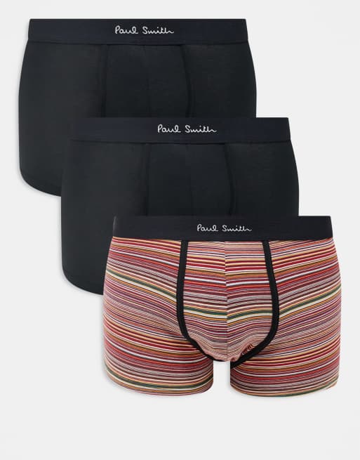 Paul Smith - Confezione da 3 boxer aderenti multicolore con logo