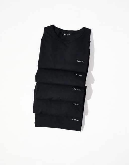 Paul Smith - Confezione da 5 T-shirt nere