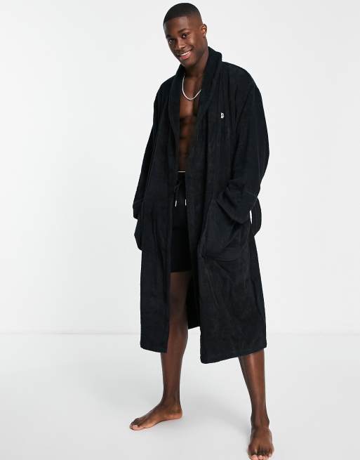 paul smith black trench coat