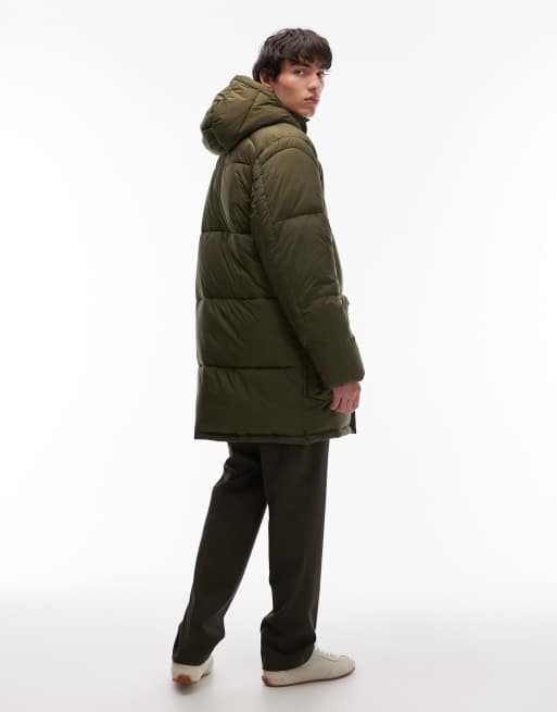 Paul Smith - Grøn dyneparka med hætte, 3 af 5
