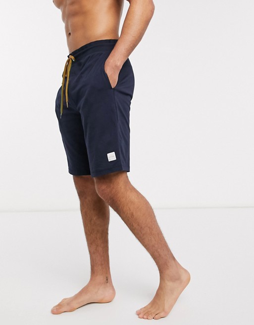 Paul Smith jersey lounge shorts in navy