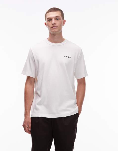 Paul Smith logo t-shirt in white - view 1