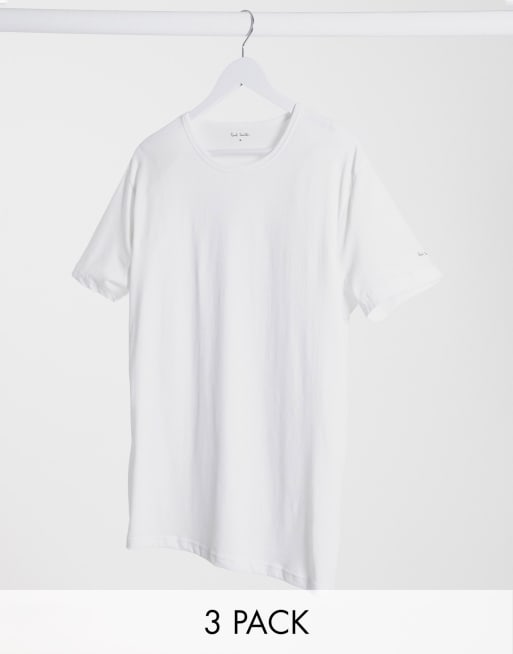 Paul Smith – Myskläder – Vita t-shirtar i 3-pack
