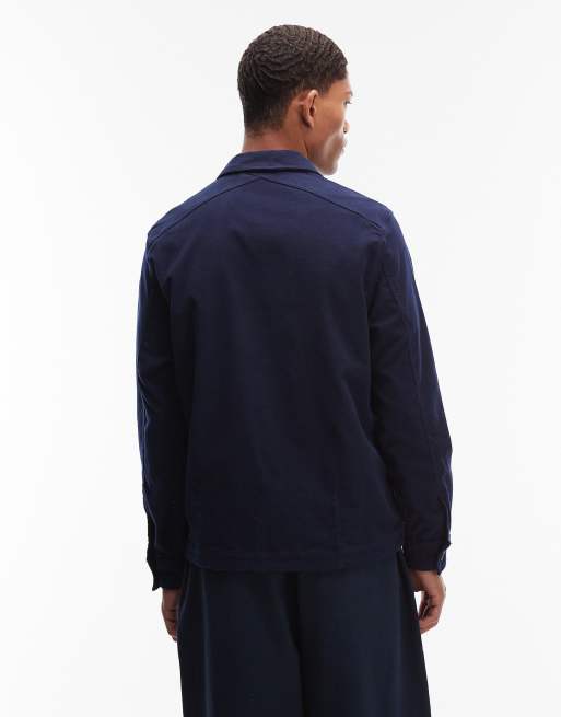 Paul Smith overshirt jacket in blue | ASOS