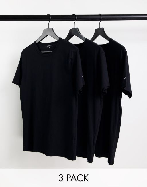 Paul Smith - Pakke med 3 T-shirts i sort