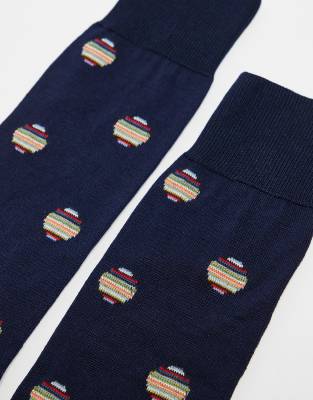PS BY PAUL SMITH PAUL SMITH RAINBOW POLKA DOT SOCKS 