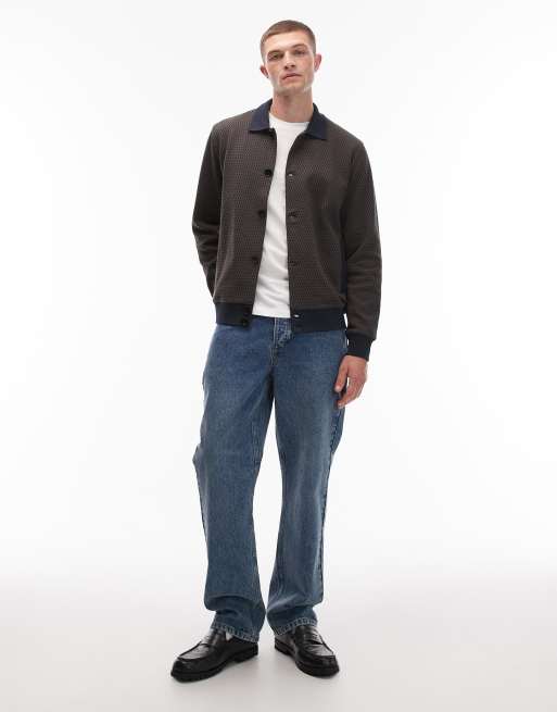 Paul Smith regular fit cardigan sweatshirt in black, 2 of 5