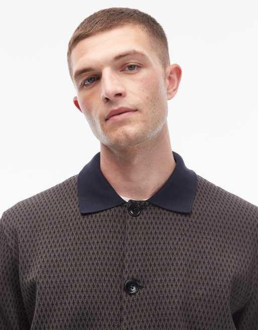Paul Smith regular fit cardigan sweatshirt in black, 5 of 5