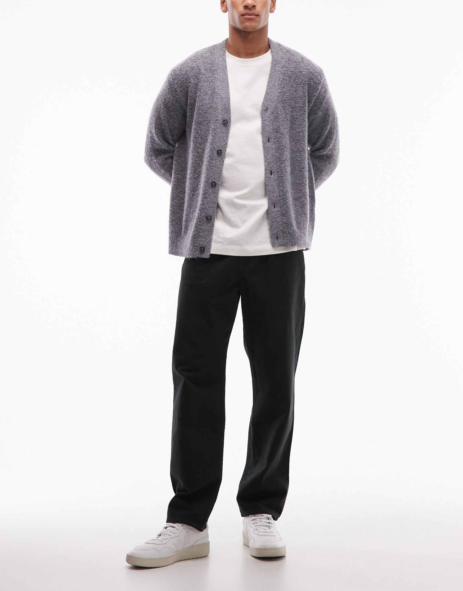 Зеленые плиссированные джинсы Paul Smith обычного покроя