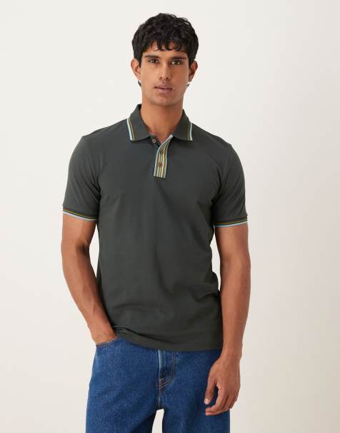 Paul Smith regular fit polo in green - view 1
