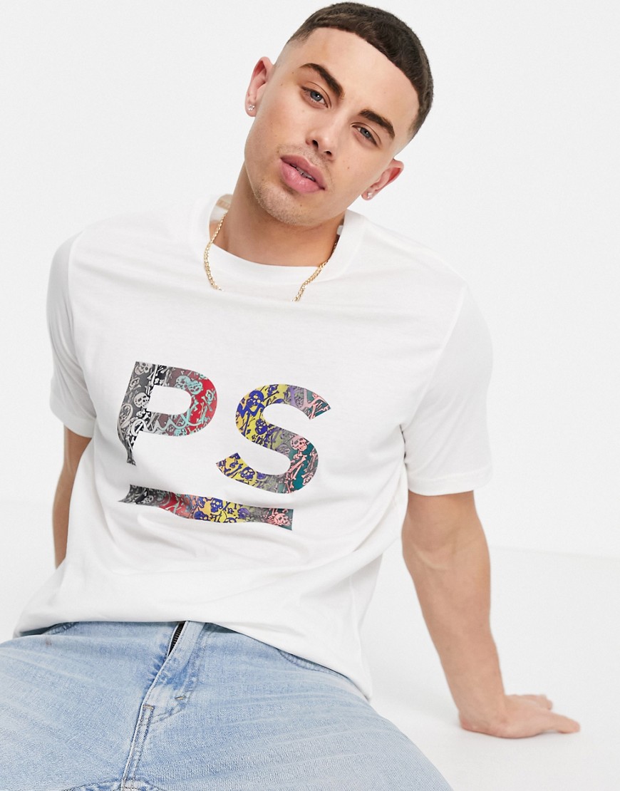Paul Smith regular fit ps t-shirt-White