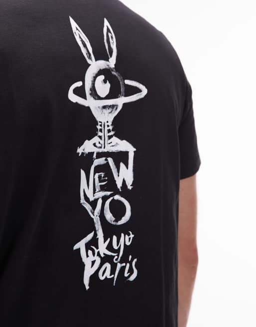 Paul Smith – Svart, regular t-shirt med tryck, 5 av 5