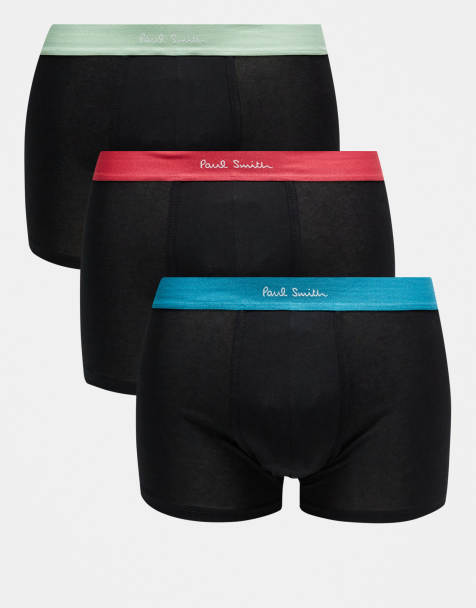 Paul Smith – Svarta trunks med logga, 3-pack - view 1