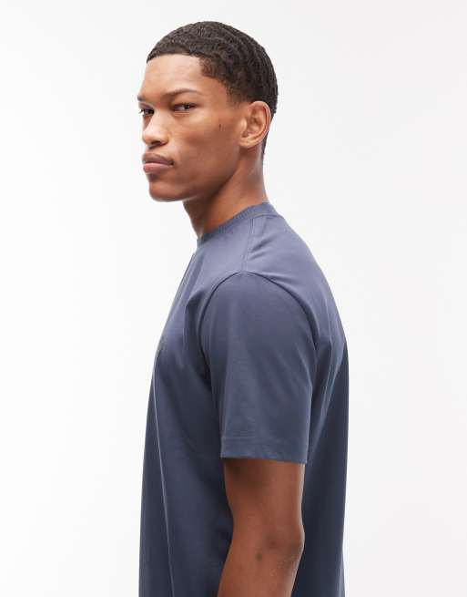 Paul Smith – T-Shirt in Blau mit Zebra-Logo und lässigem Schnitt, 4 von 5