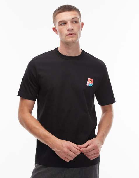 Paul Smith - T-shirt nera con logo - view 1