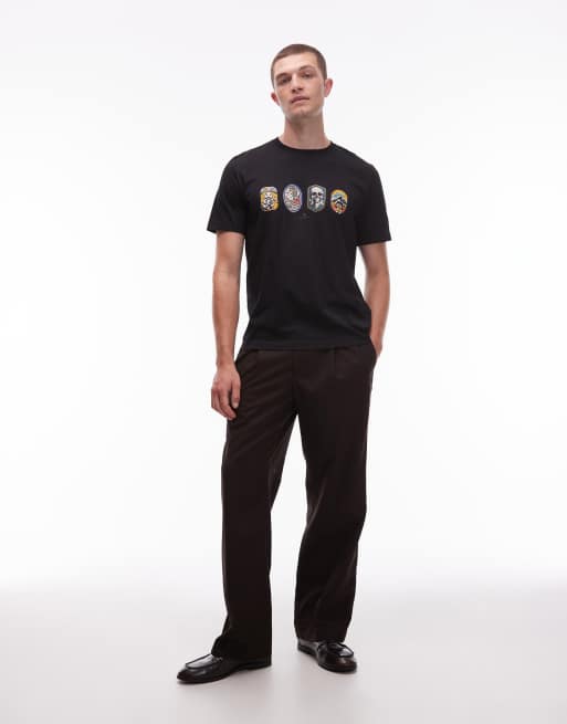 Paul Smith - T-shirt nera regular fit con logo, 2 di 5
